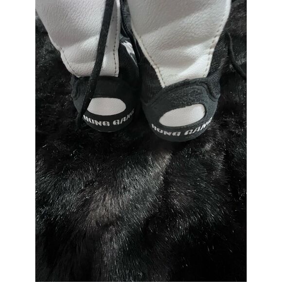 Hong Gang  Boxing Shoes High Top Wrestling Shoe Kids Anti Slip Gym 5 - Picture 4 of 5